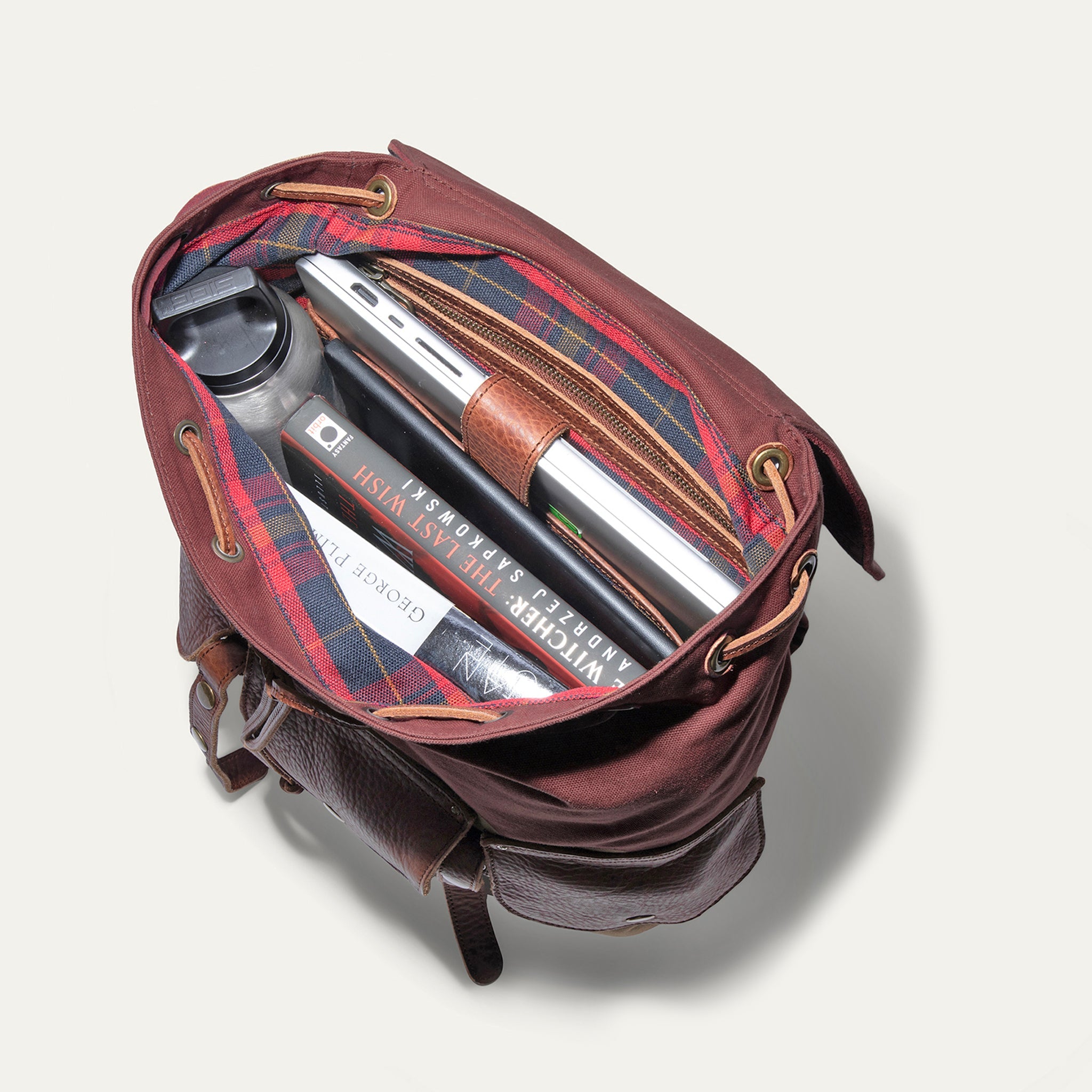 Lennon Canvas & Leather Backpack