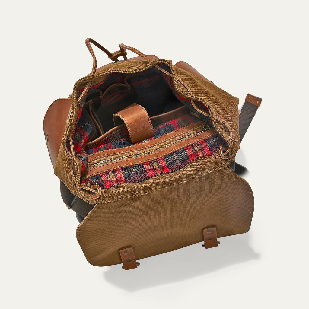 Lennon Canvas & Leather Backpack