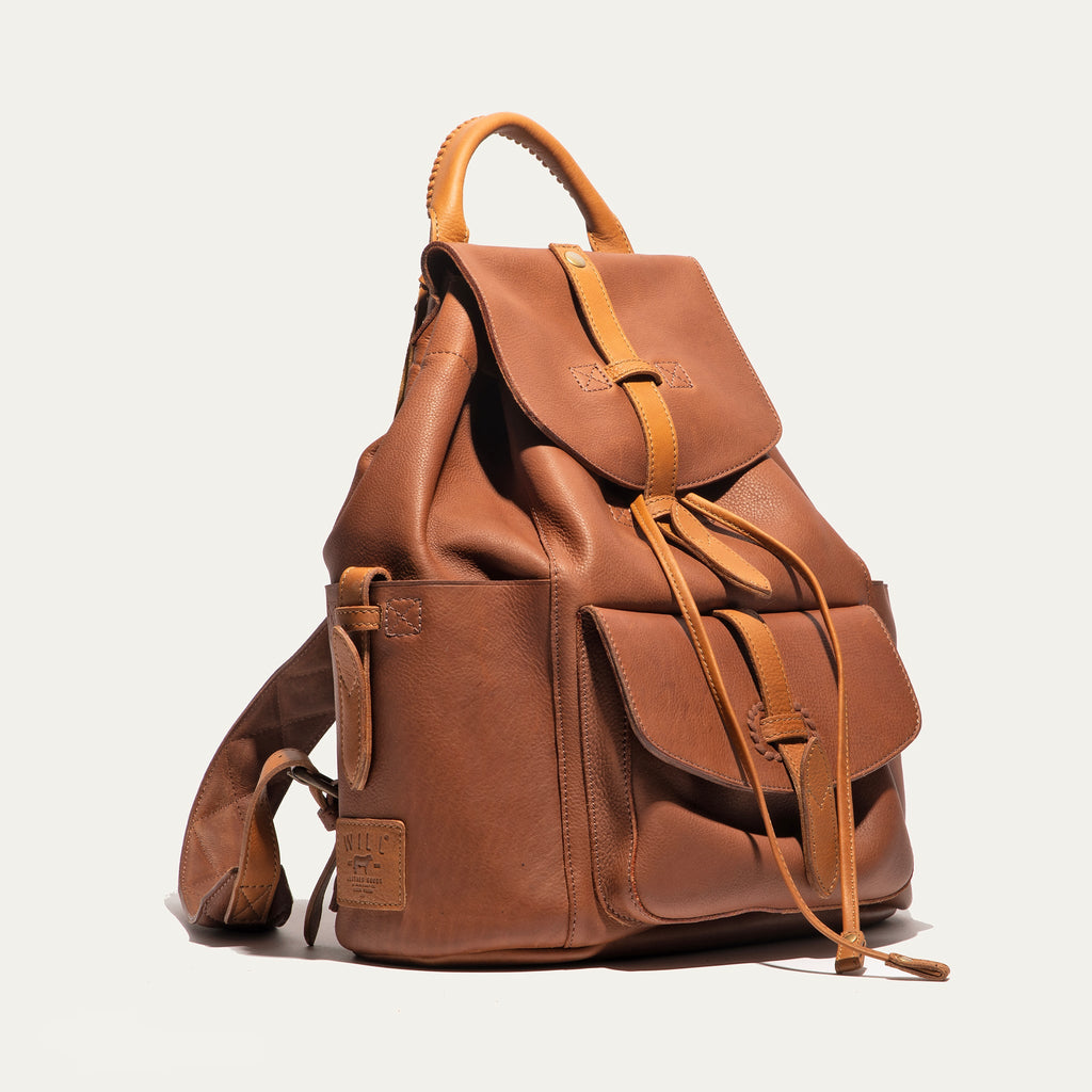 Rainier Leather Backpack
