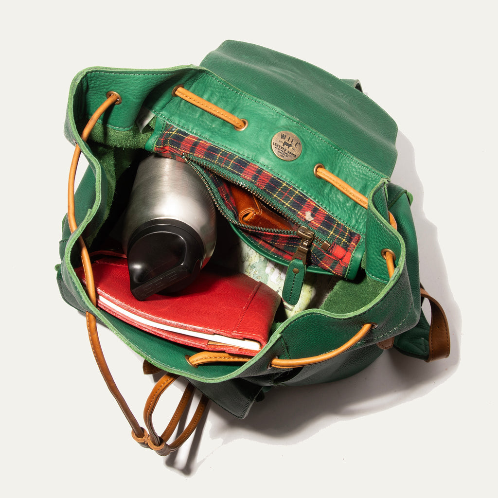 Rainier Leather Backpack