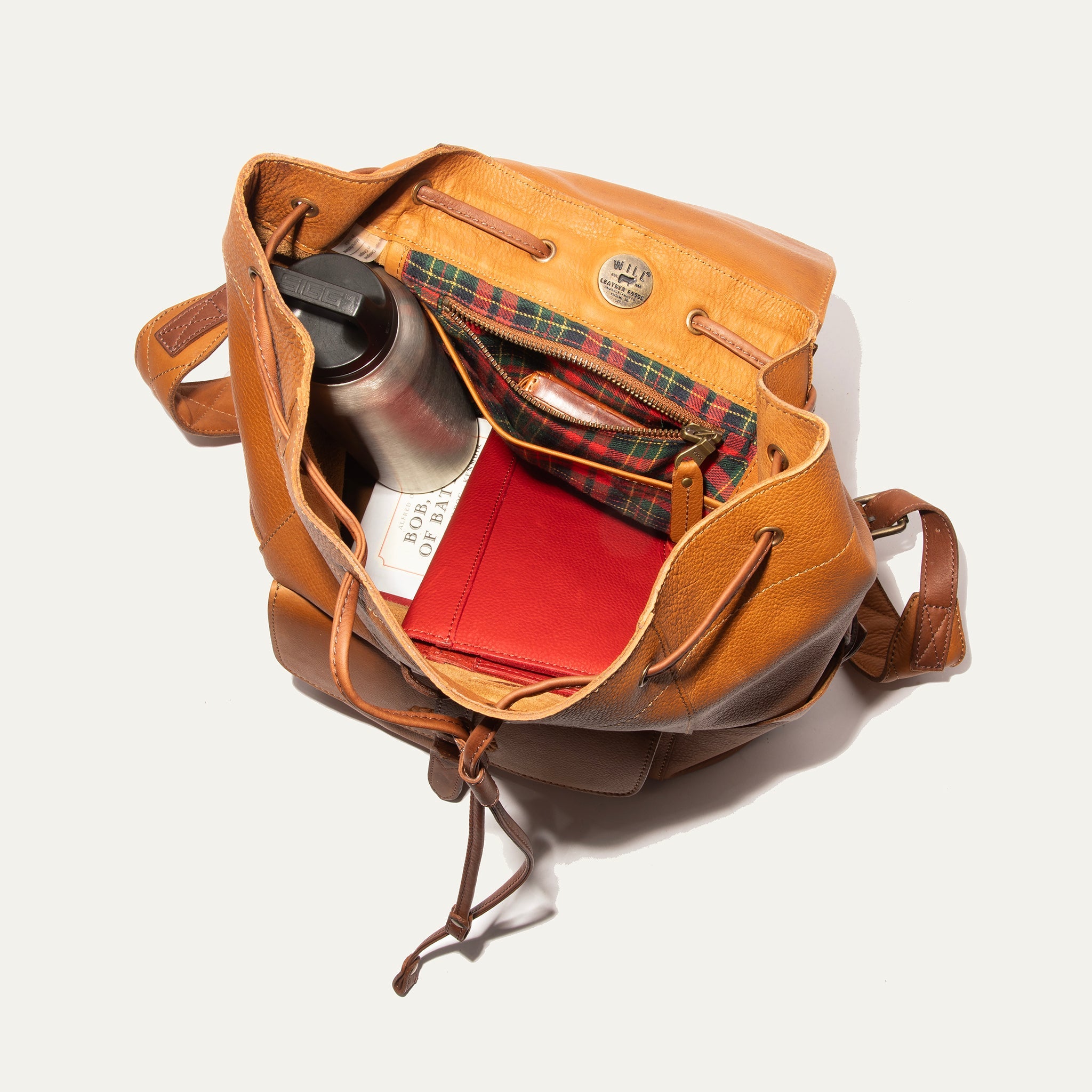 Rainier Leather Backpack