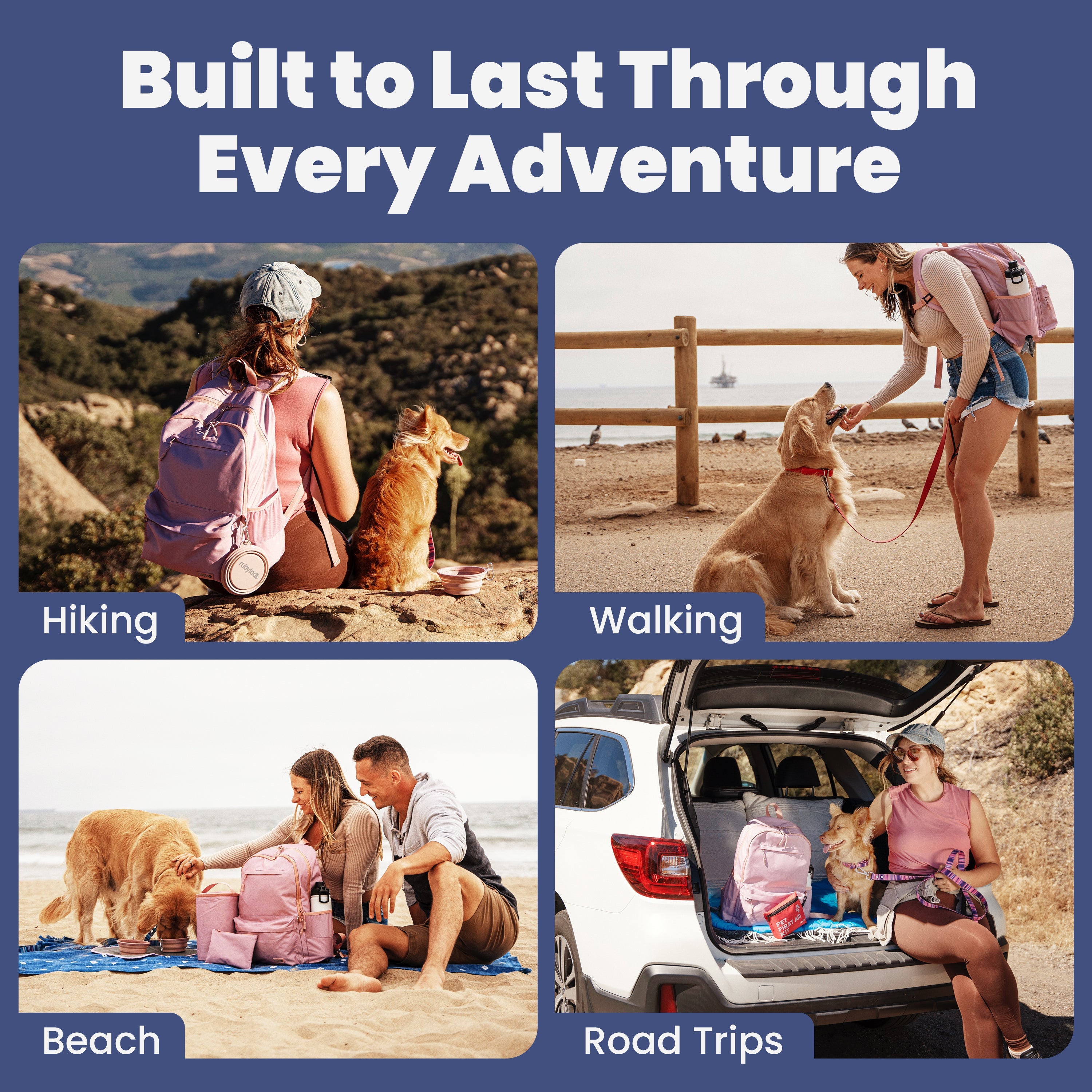 The Original Doggy Bag™ Backpack for Dog Supplies