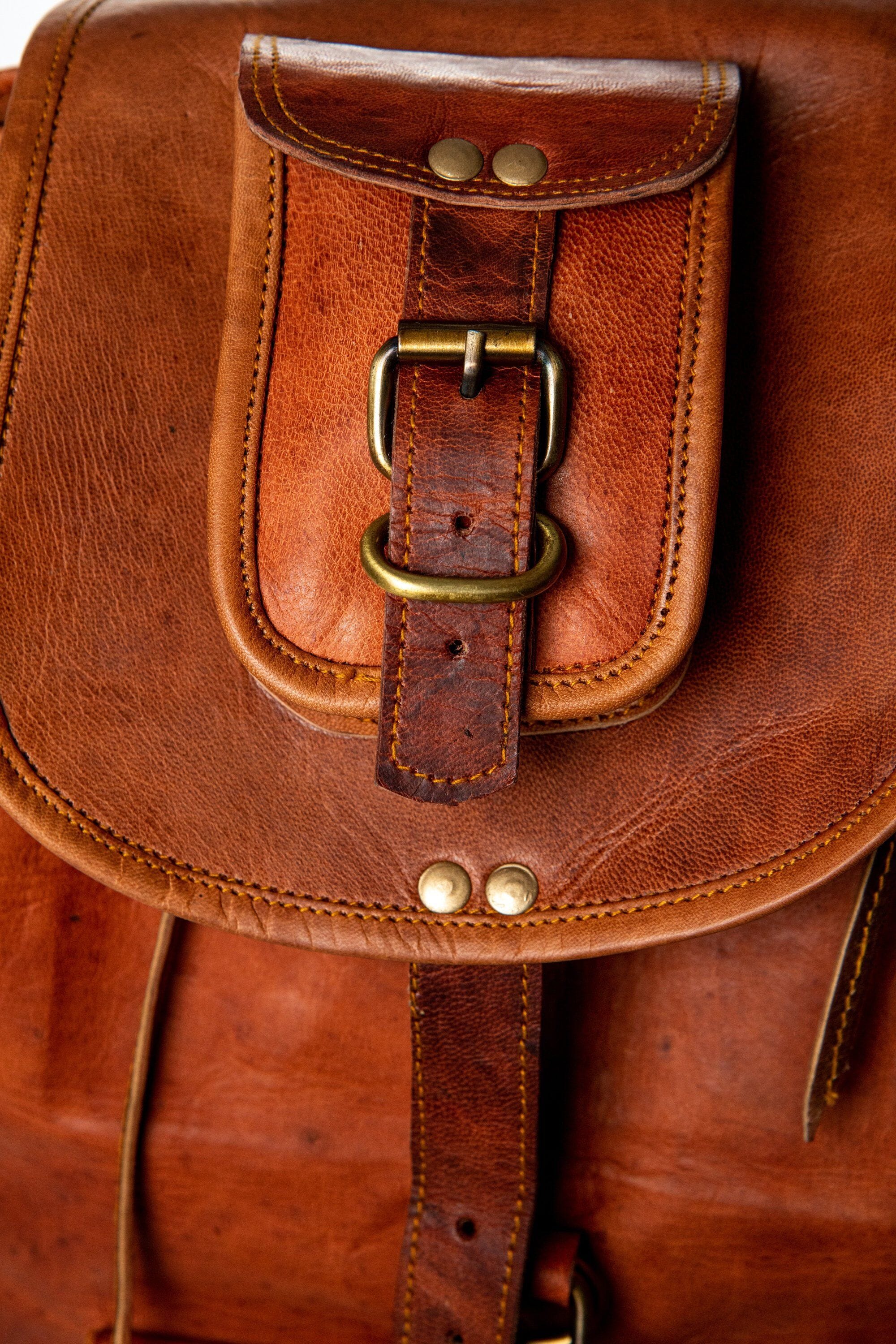 The Alvarado Tanned Backpack