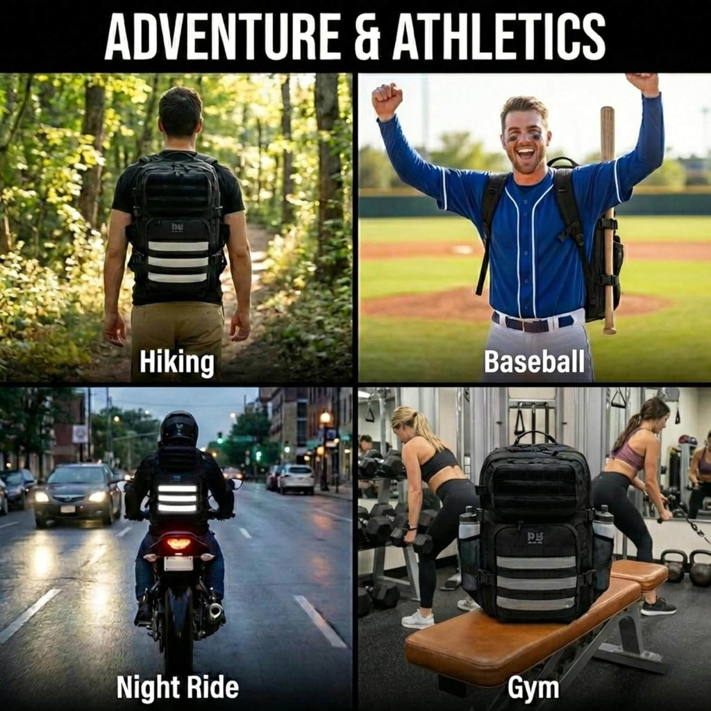 Riderbag Xtreme 30L Tactical Backpack - Black